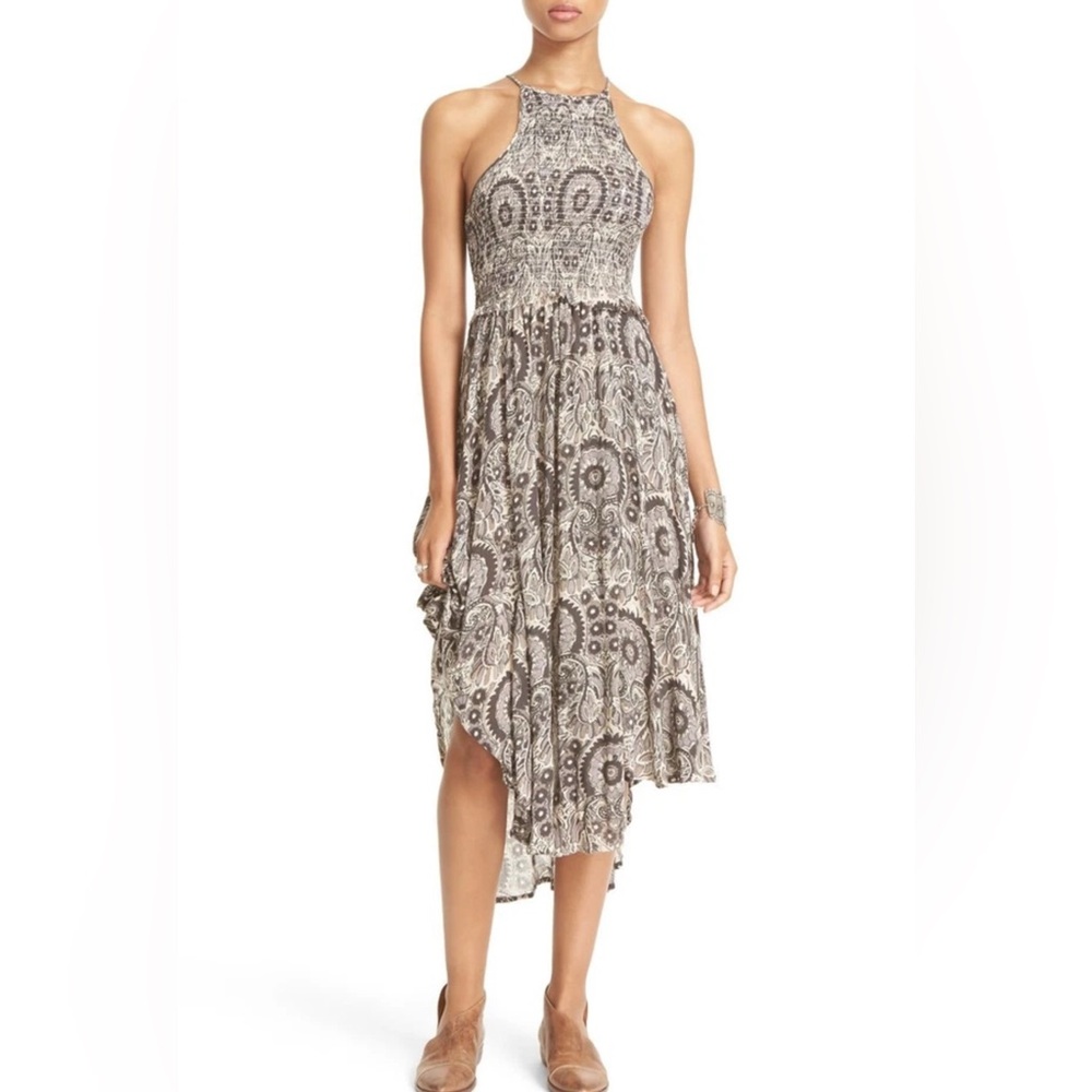 Free People Season in the Sun Midi Dress Size Large